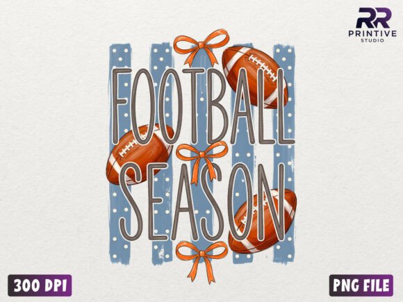 Download Preppy Football Season Coquette PNG - Sea Collection
