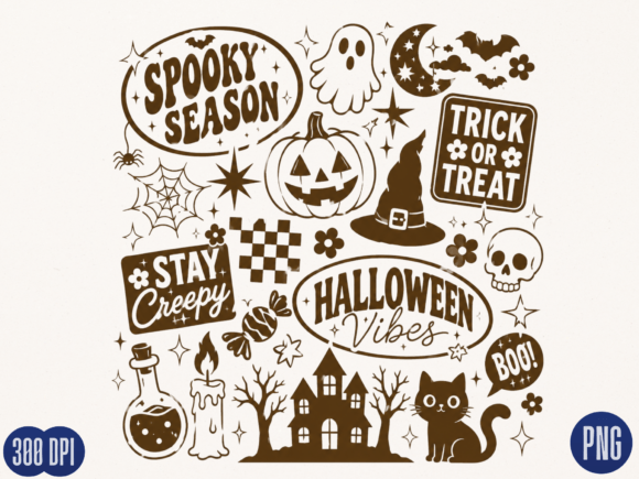 Download Spooky Season Halloween Icons PNG - Sea Collection