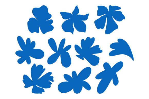 Download Abstract Floral Shapes with Smooth Edge - Smooth Collection