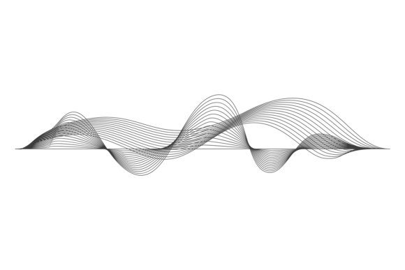 Download Audio Wave. Black Line Amplitude Smooth - Smooth Collection