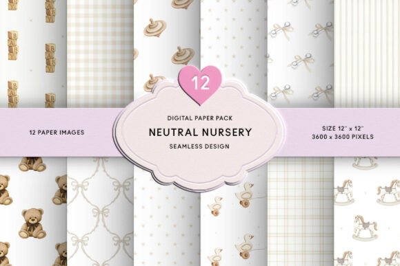 Download Pastel Beige Baby Seamless Paper Pack - Pastel beige Collection