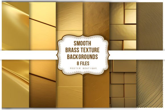 Download Smooth Brass Texture Backgrounds Pack - Smooth Collection
